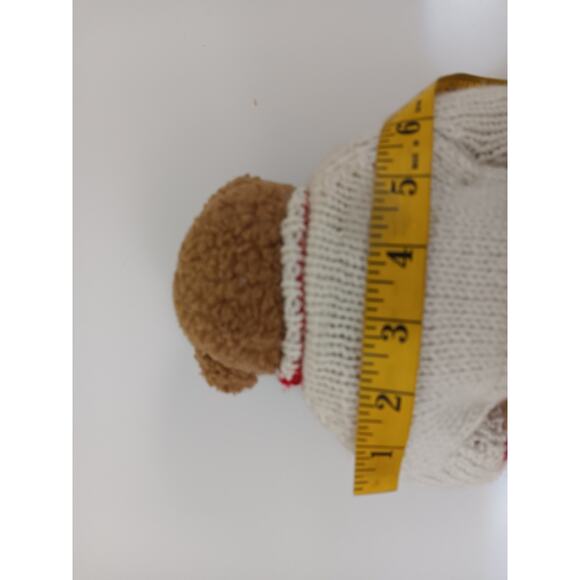 1996 VTG Berkeley DesignsTeddy Bear Plush Christmas Tree Sweater Jointed 12" - Picture 7 of 7